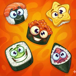 Icône de Bump Comba: Sushi